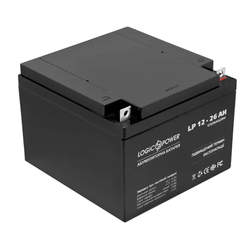 Аккумуляторная батарея LogicPower LPM 12V 26AH (LPM 12 – 26 AH) AGM