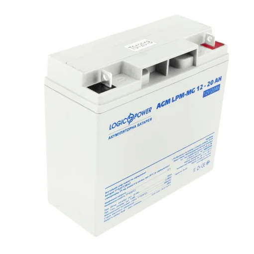 Акумуляторна батарея LogicPower 12V 20AH (LPM-MG 12 - 20 AH) AGM мультигель