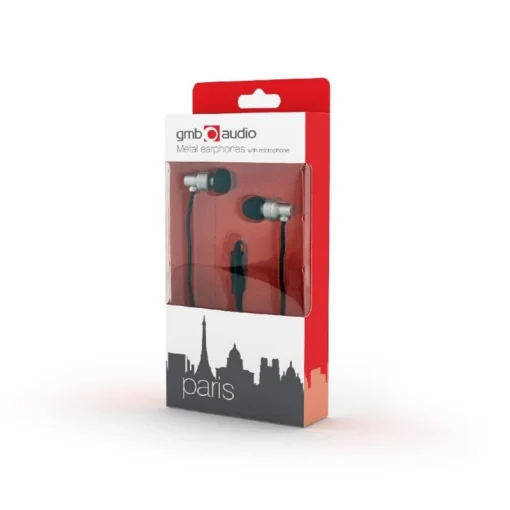 Наушники GEMBIRD Paris Silver