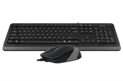 Комплект (клавиатура, мышка) A4Tech F1010 Black/Grey USB