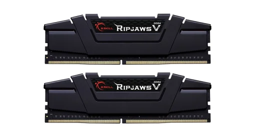 Модуль памяти DDR4 2x32GB/3200 G.Skill Ripjaws V Black (F4-3200C16D-64GVK)