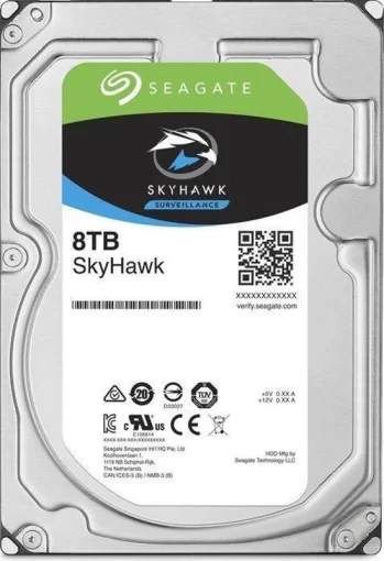 Накопитель HDD SATA 8.0TB Seagate SkyHawk Surveillance 256MB (ST8000VX004)