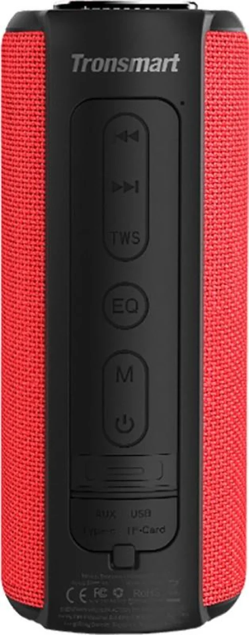 Акустическая система Tronsmart Element T6 Plus Upgraded Edition Red (367786)