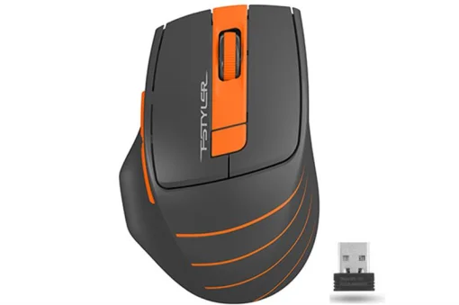 Мишка бездротова A4Tech FG30 Black/Orange USB