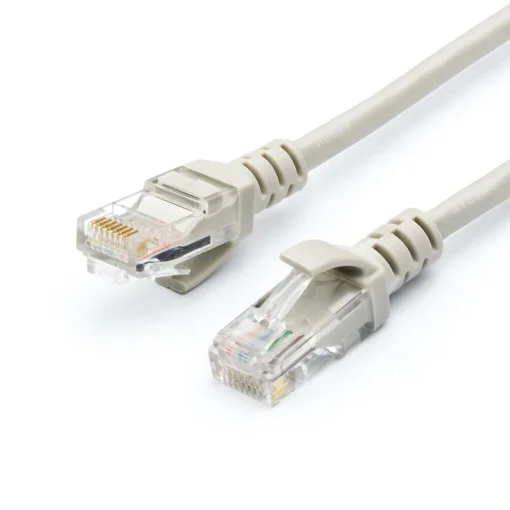 Патч-корд UTP Atcom Geplink Cat.5e, 26AWG, 10 м, серый (GL8010)