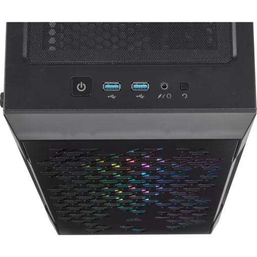 Корпус Corsair 220T RGB Airflow Black (CC-9011173-WW) без БП