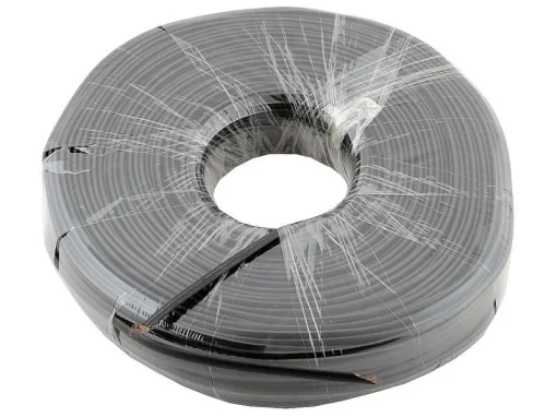 Телефонний  кабель Atcom 100 м. CCS, 26AWG, 4 жили, чорний