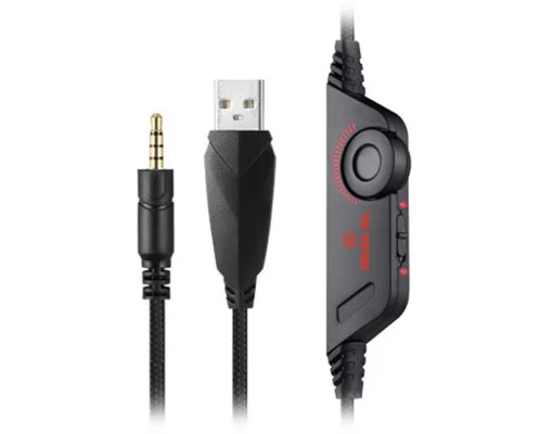 Гарнитура REAL-EL GDX-7650 Black/Red