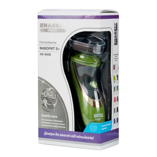 Электробритва Новый Харьков НХ-8506 Фаворит S+ Green
