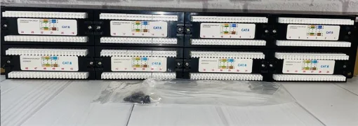 Патч-панель ATcom P6048 19" 48хRJ-45 UTP 1U cat.6