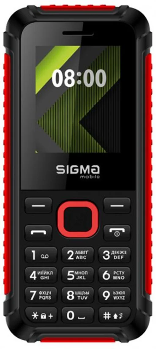 Мобильный телефон Sigma mobile X-style 18 Track Dual Sim Black/Red