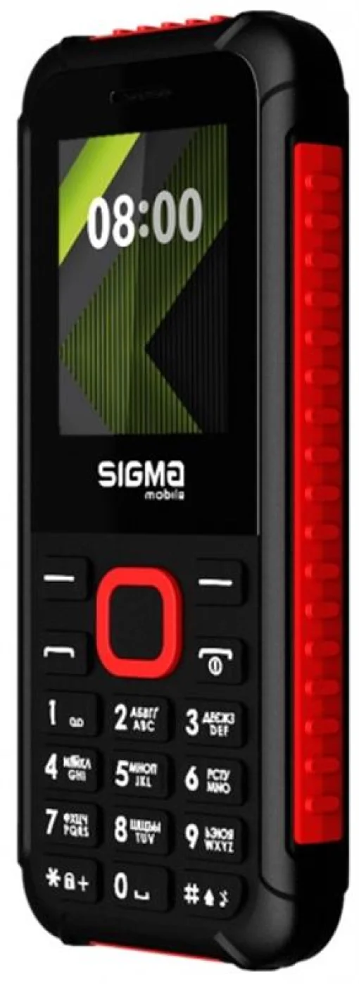 Мобильный телефон Sigma mobile X-style 18 Track Dual Sim Black/Red
