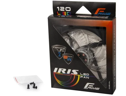Вентилятор FRIME Iris 15LED Azure (FLF-HB120A15)