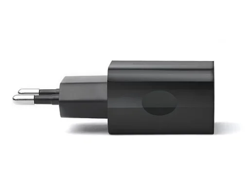 Сетевое зарядное устройство REAL-EL CH-217 (2USB, 2.1A) Black + кабель Lightning