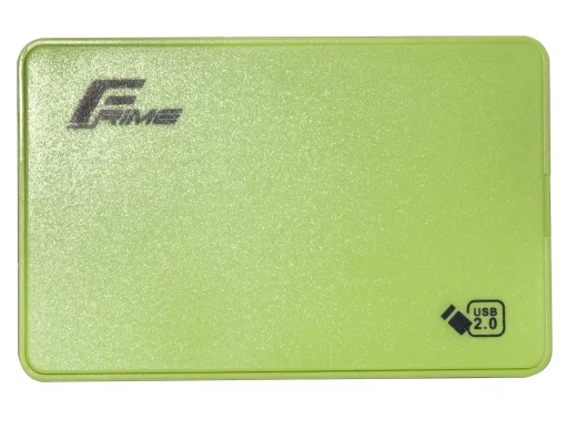 Внешний карман Frime SATA HDD/SSD 2.5", USB 2.0, Plastic, Green (FHE14.25U20)
