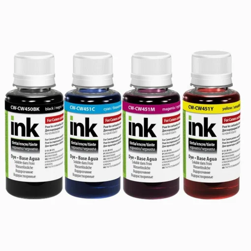 Комплект чернил CW для CANON PGI-450/CLI-451 BK/C/M/Y (CW-CW450/CW451SET01) 4*100г