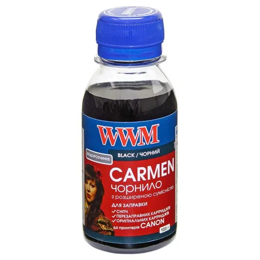 Чернило WWM Canon Universal Carmen Black (CU/B-2) 100г