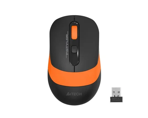 Мышка беспроводная A4Tech FG10S Orange/Black USB