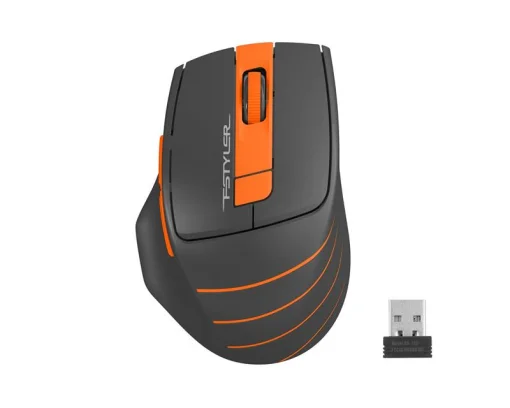 Мышка беспроводная A4Tech FG30S Orange/Black USB