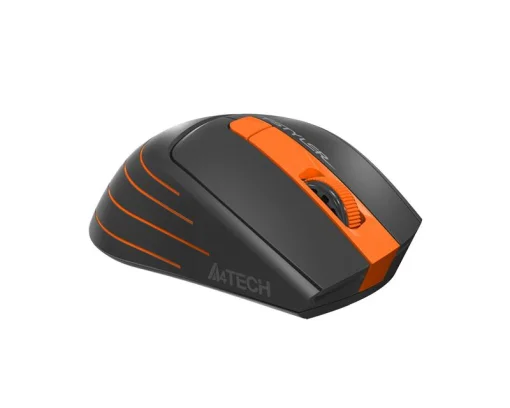 Мышка беспроводная A4Tech FG30S Orange/Black USB