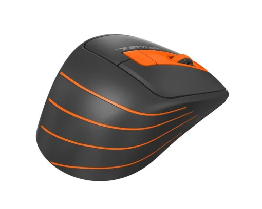 Мышка беспроводная A4Tech FG30S Orange/Black USB