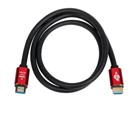 Кабель ATCOM HDMI v2.0 10м Black/Red (24910)