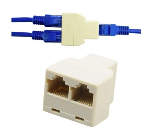 Разветвитель порта RJ45 Atcom 8P8C- RJ-45 1 port to 2 port (12450)