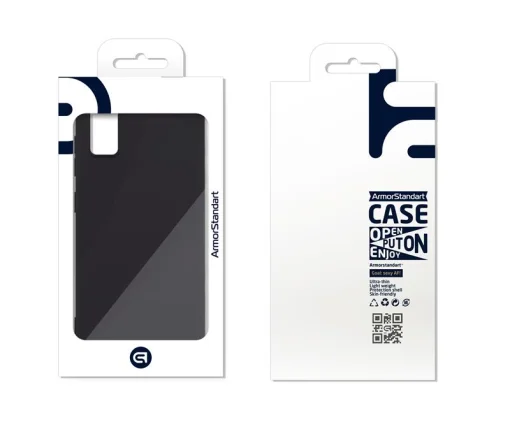 Чехол-накладка Armorstandart Matte Slim Fit для Samsung Galaxy A41 SM-A415 Black (ARM56504)