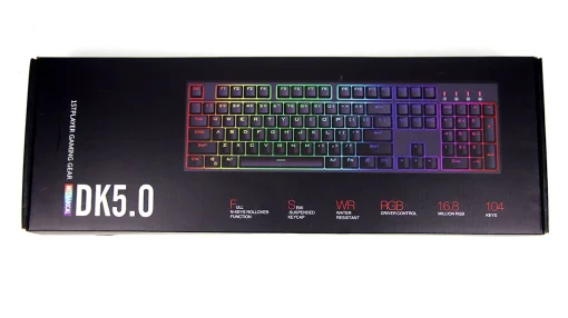 Клавиатура 1stPlayer DK5.0 RGB Outemu Blue Black (DK5.0-BL)