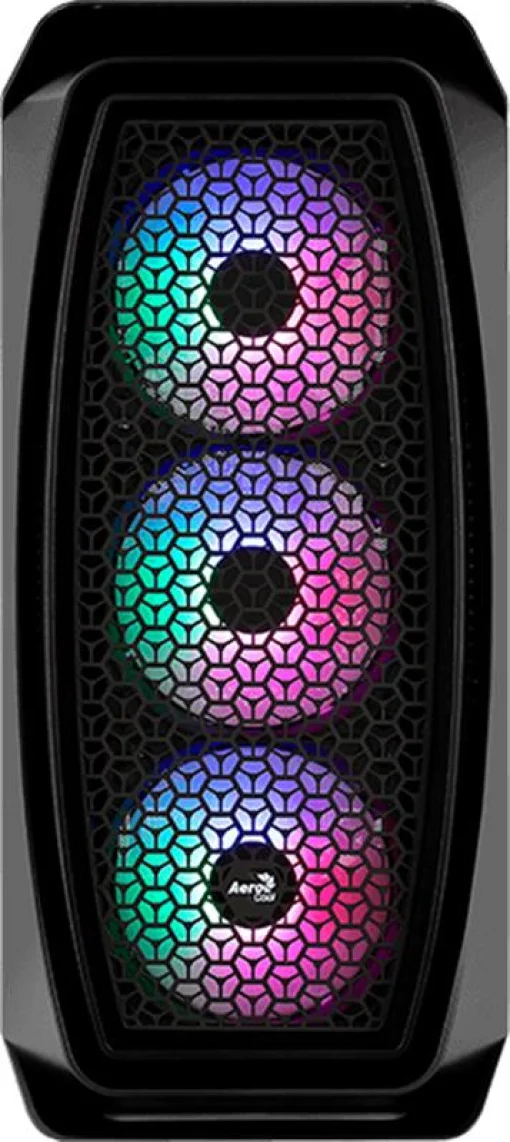 Корпус AeroCool Aero One Mini Frost-G-BK-v1 (ACCS-PB18043.11) Black без БП