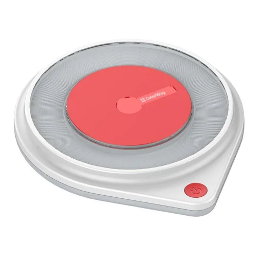 Беспроводное зарядное устройство для ColorWay Qi Fast Charger (10W)+LED Bedside Lamp White (CW-CHW20Q-WT)