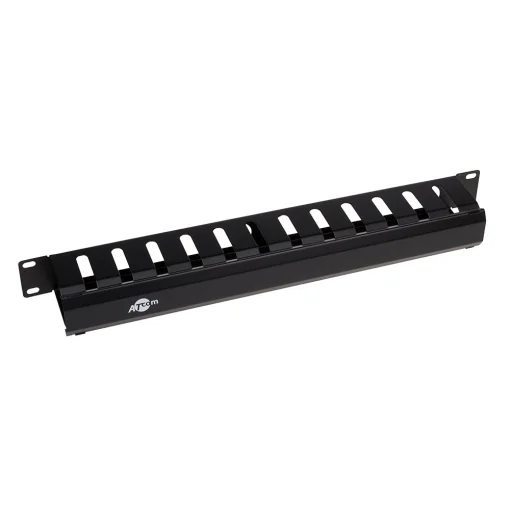 Организатор кабеля ATcom P0001 1U, 19", черный, металлический
