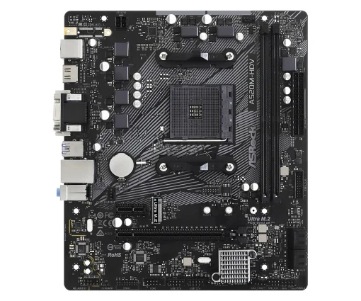 Материнская плата ASRock A520M-HDV Socket AM4