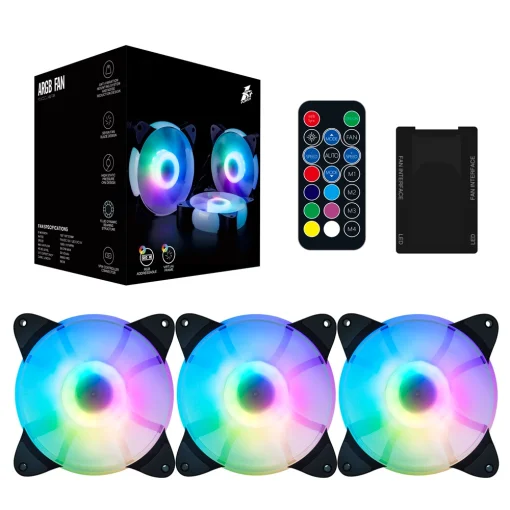 Комплект вентиляторов 1STPLAYER CC-Combo RGB 3-Pack