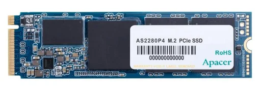 Накопитель SSD 512GB Apacer AS2280P4 M.2 2280 PCIe 3.0 x4 3D TLC (AP512GAS2280P4-1)