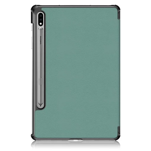 Чехол-книга BECOVER Smart для Samsung Galaxy Tab S7 SM-T875/S8 SM-X700/SM-X706 Dark Green