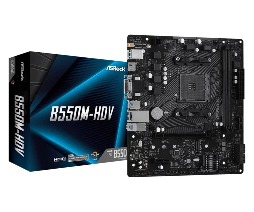 Материнская плата ASRock B550M-HDV Socket AM4