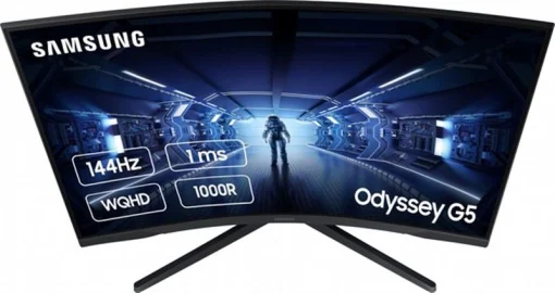 Монитор Samsung 27" Odyssey G5 (LC27G55TQWIXCI) VA Black Curved