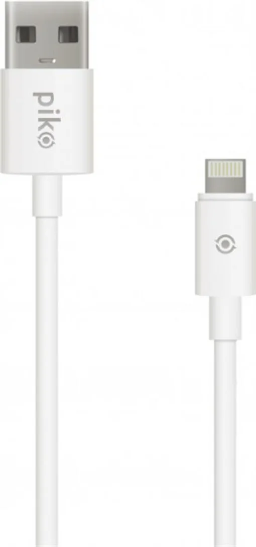 Кабель Piko CB-UL12 USB-Lightning 2м White (1283126493867)