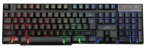 Комплект (клавиатура, мышка) Piko GX200 Black (1283126489808) + гарнитура, коврик