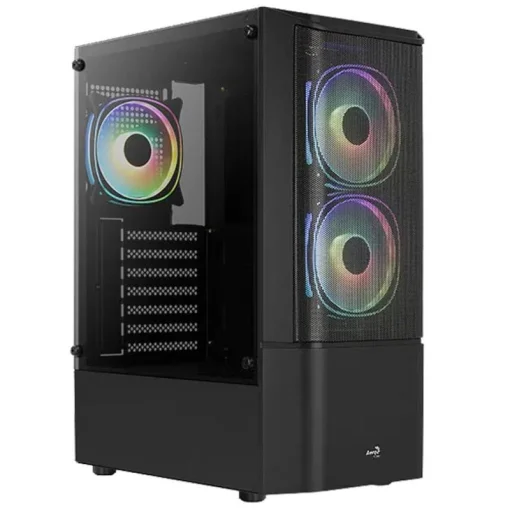 Корпус AeroCool Quantum Mesh-G-BK-v2 (ACCM-PV31033.11) Black без БП