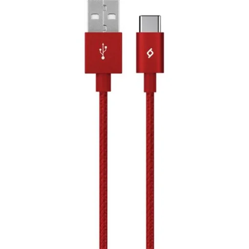 Кабель Ttec (2DK18K) USB – Type-C, AlumiCable, 1.2м, Red