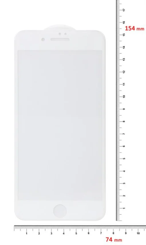 Захисне скло BeCover для Apple iPhone 7 Plus/8 Plus 3D White