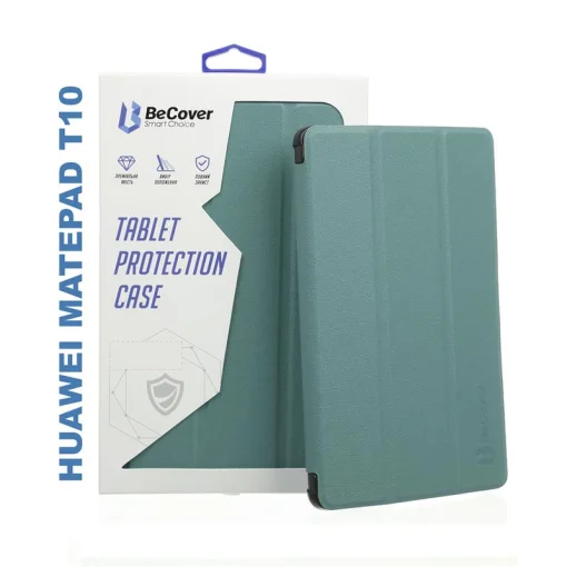 Чехол-книга BeCover Smart Case для Huawei MatePad T 10 Dark Green (705391)
