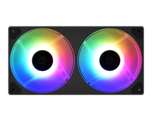 Вентилятор ID-Cooling Icefan 240 ARGB, 245x125x27мм, 3-pin, 4-pin PWM, черный