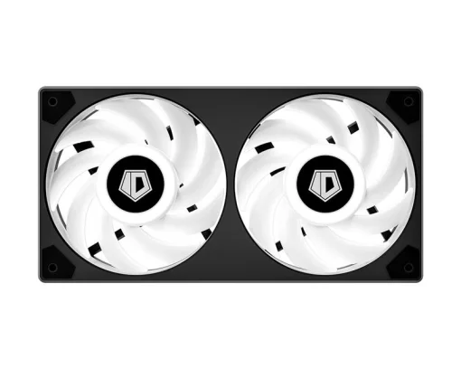 Вентилятор ID-Cooling Icefan 240 ARGB, 245x125x27мм, 3-pin, 4-pin PWM, черный