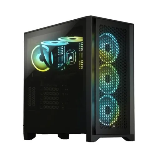 Корпус Corsair 4000D Airflow Tempered Glass Black (CC-9011200-WW) без БП