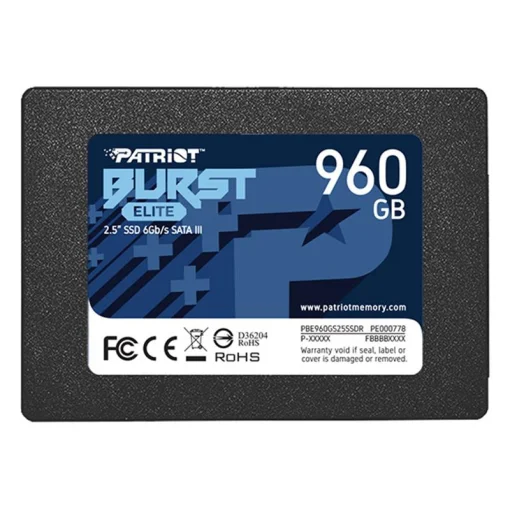 SSD PATRIOT Burst Elite 960GB 2.5" SATA (PBE960GS25SSDR)
