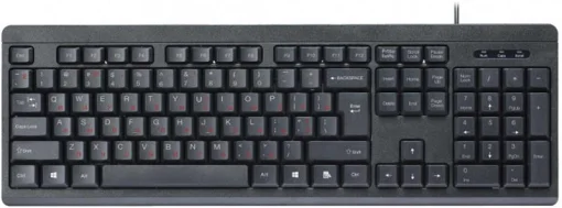 Клавiатура Maxxter KB-112-U Black