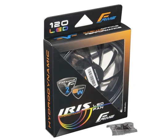 Вентилятор FRIME Iris LED Think Ring Blue (FLF-HB120TRB16)